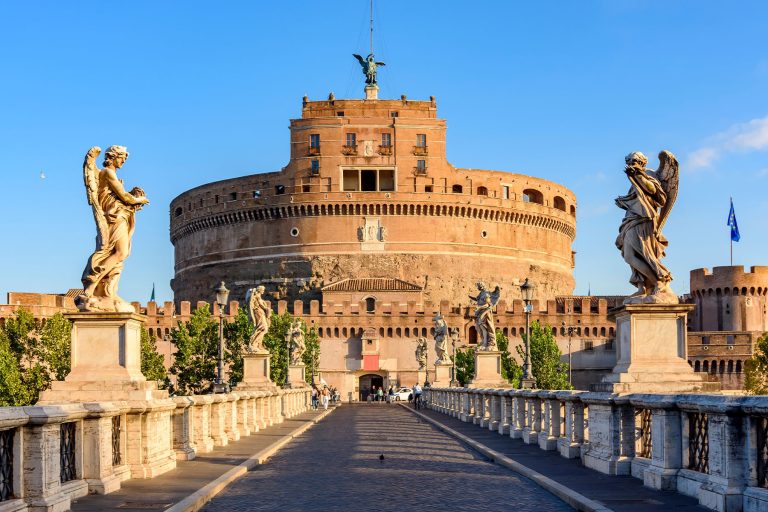 De Engelenburcht in Rome (Castel Sant’Angelo)