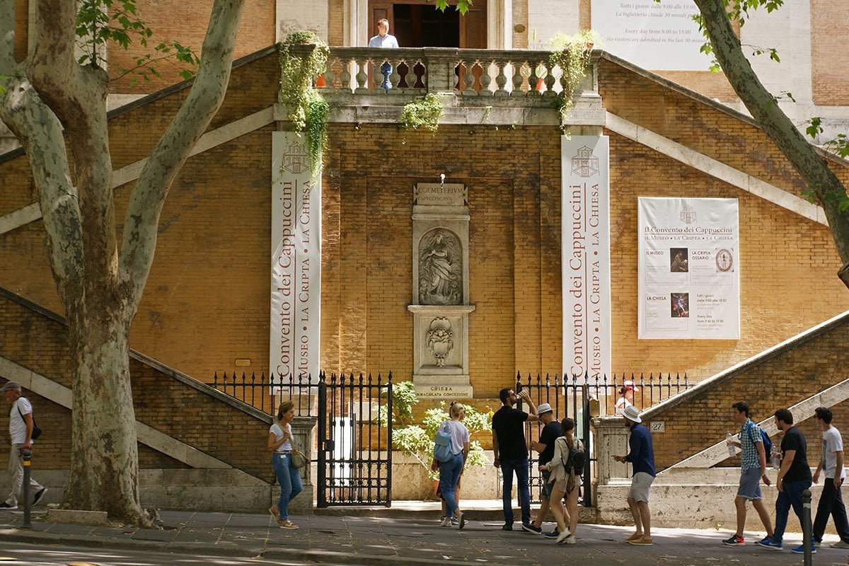 Crypte van de Kapucijnen in Rome