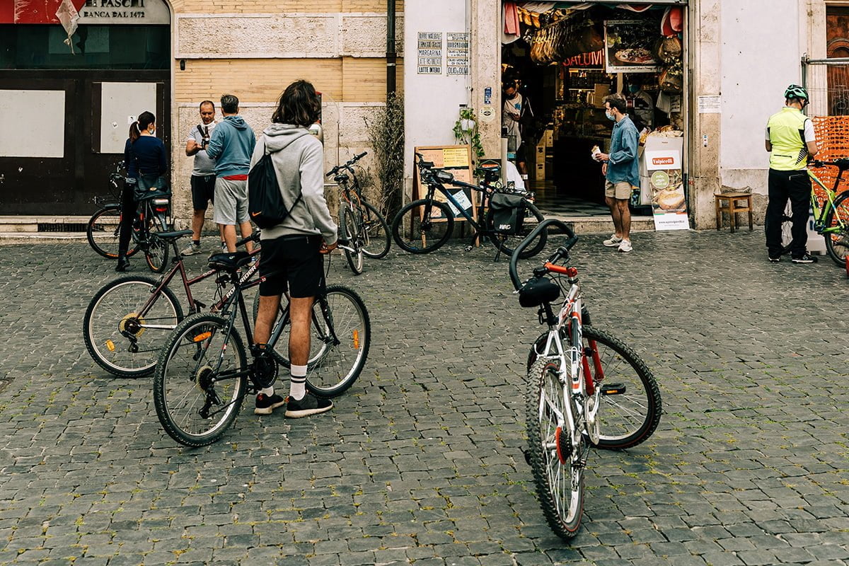 Fietsen in Rome