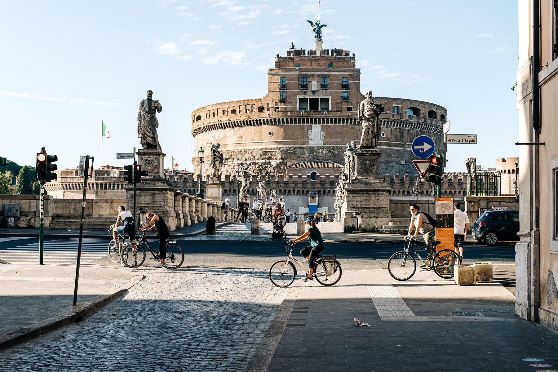 Fietstocht in Rome en fietsen huren in Rome