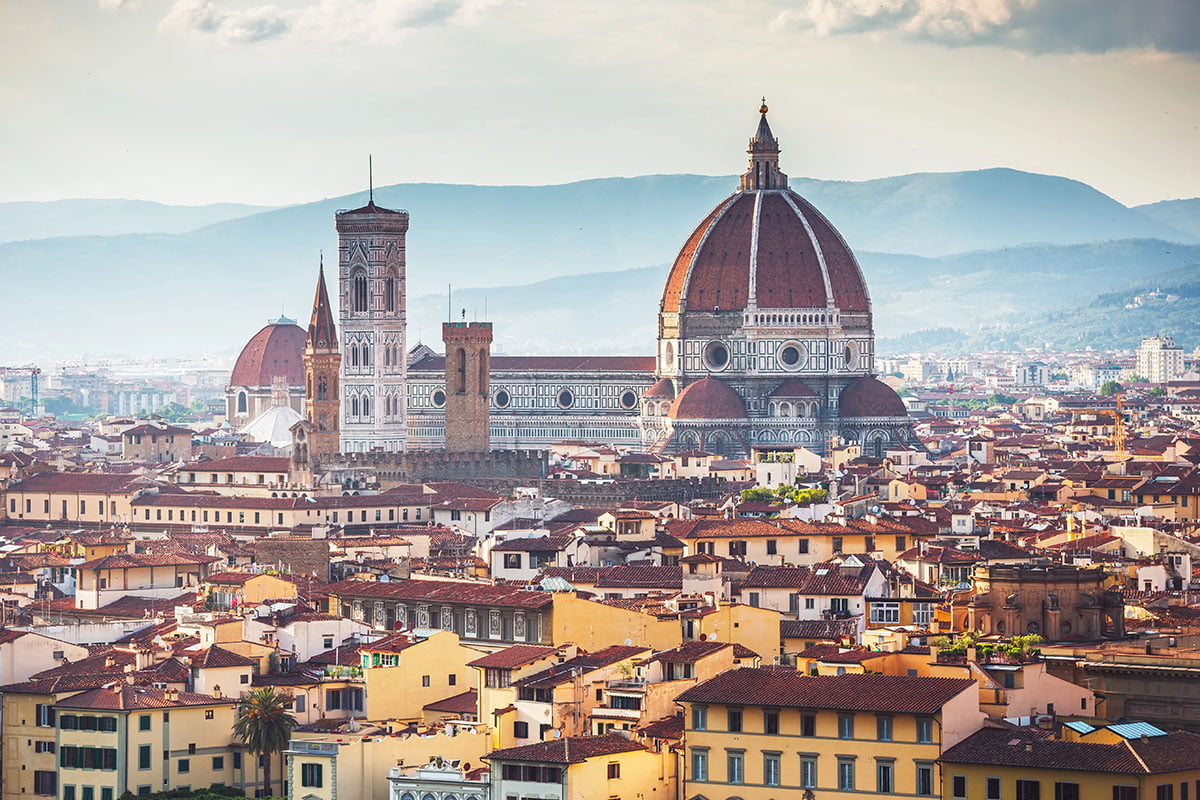 Bezoek Florence vanuit Rome