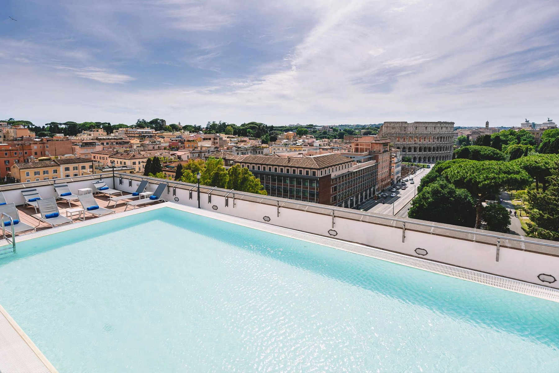 Hotel in Rome met zwembad