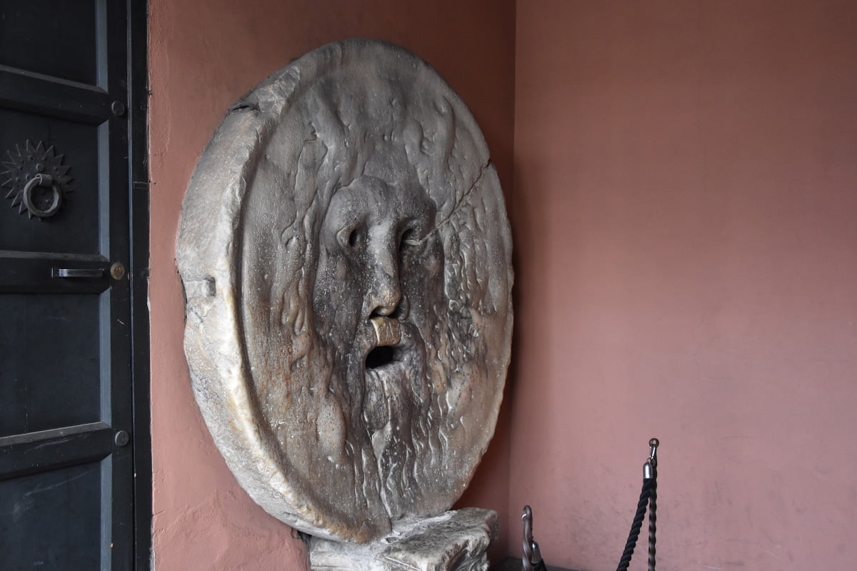 De Mond Der Waarheid in Rome