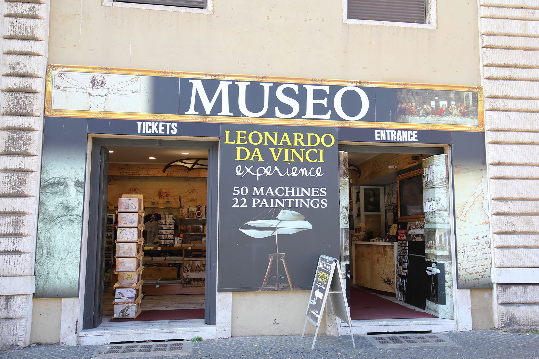 Leonardo da Vinci museum in Rome