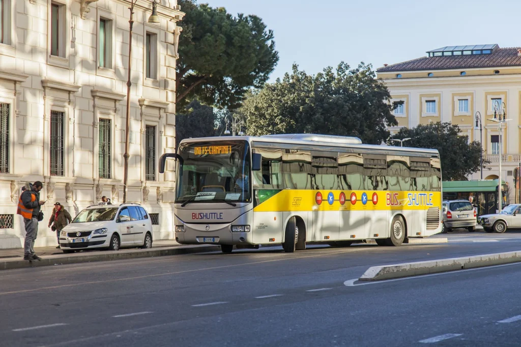 Luchthaventransfer van vliegveld Rome naar centrum