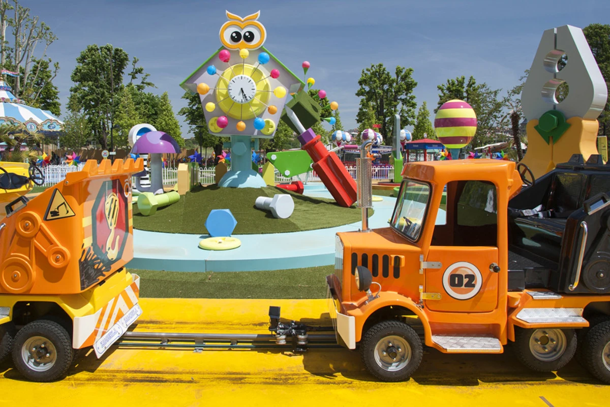 Het Luneur attractiepark in Rome