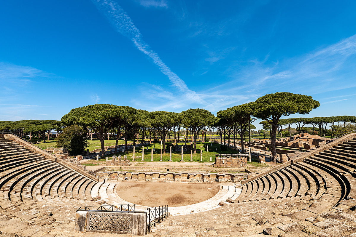 De oude Romeinse haven van Ostia Antica bezoeken vanuit Rome