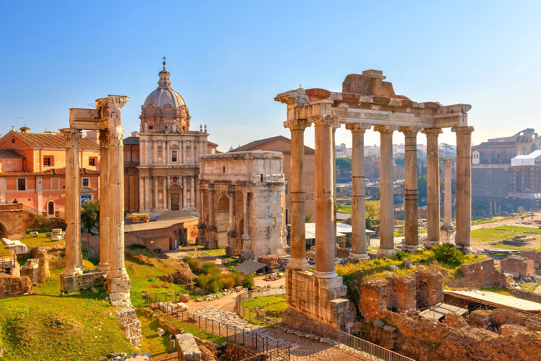 De Palentijnse heuvel in Rome