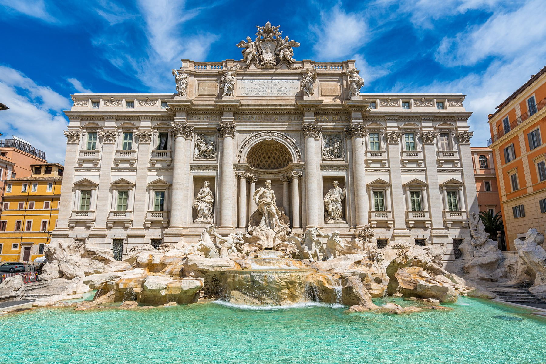 De Trevifontein in Rome