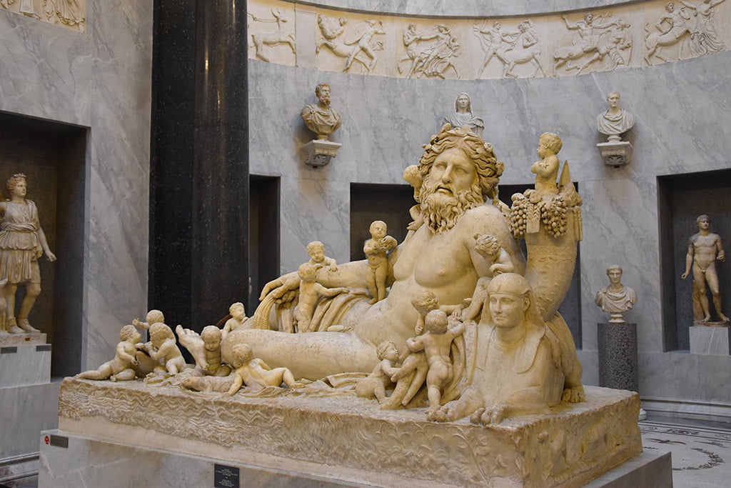 De Vaticaanse Musea in Rome