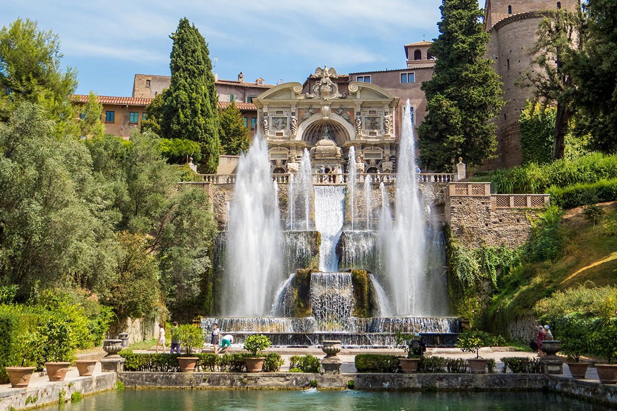 Villa d'Este in Tivoli